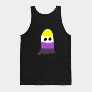 Nonbinary Pride Ghost Tank Top